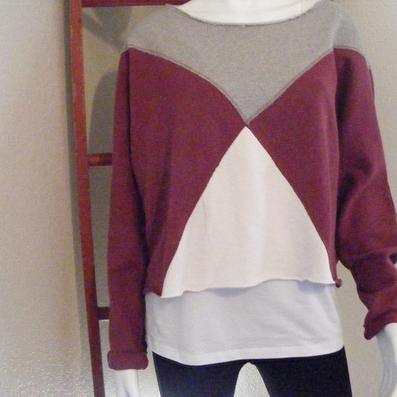 FREE PEOPLE Montak Color Block Shirt - Picture 2 of 6